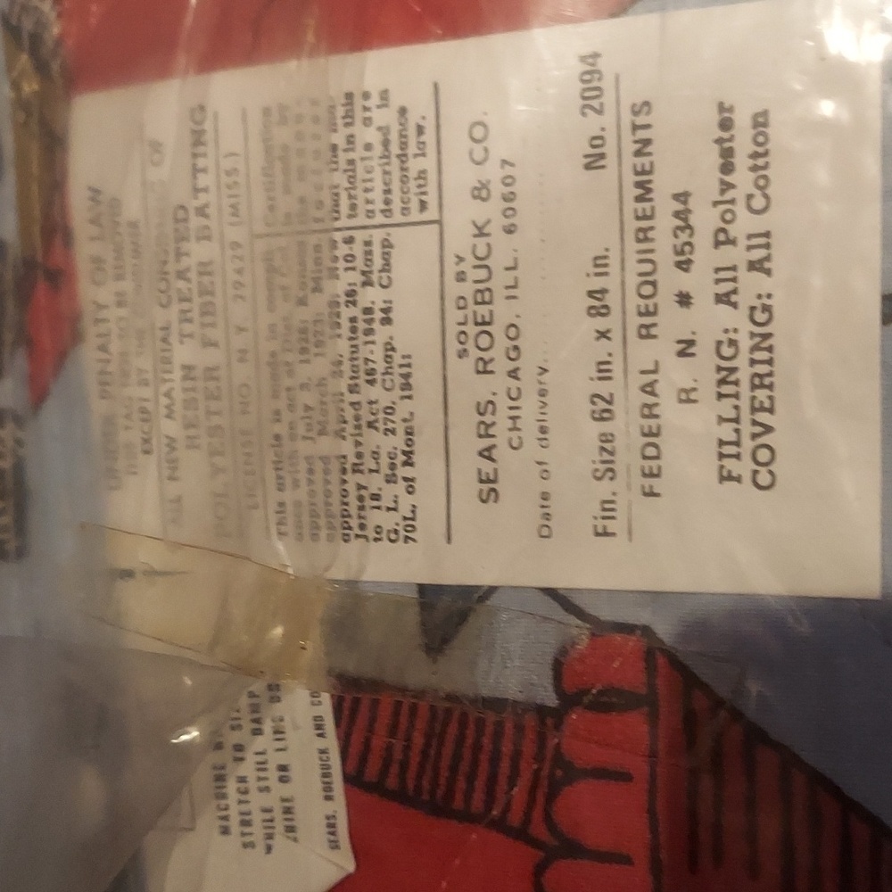 Ancient! Deadstock blessing from sears roebuck